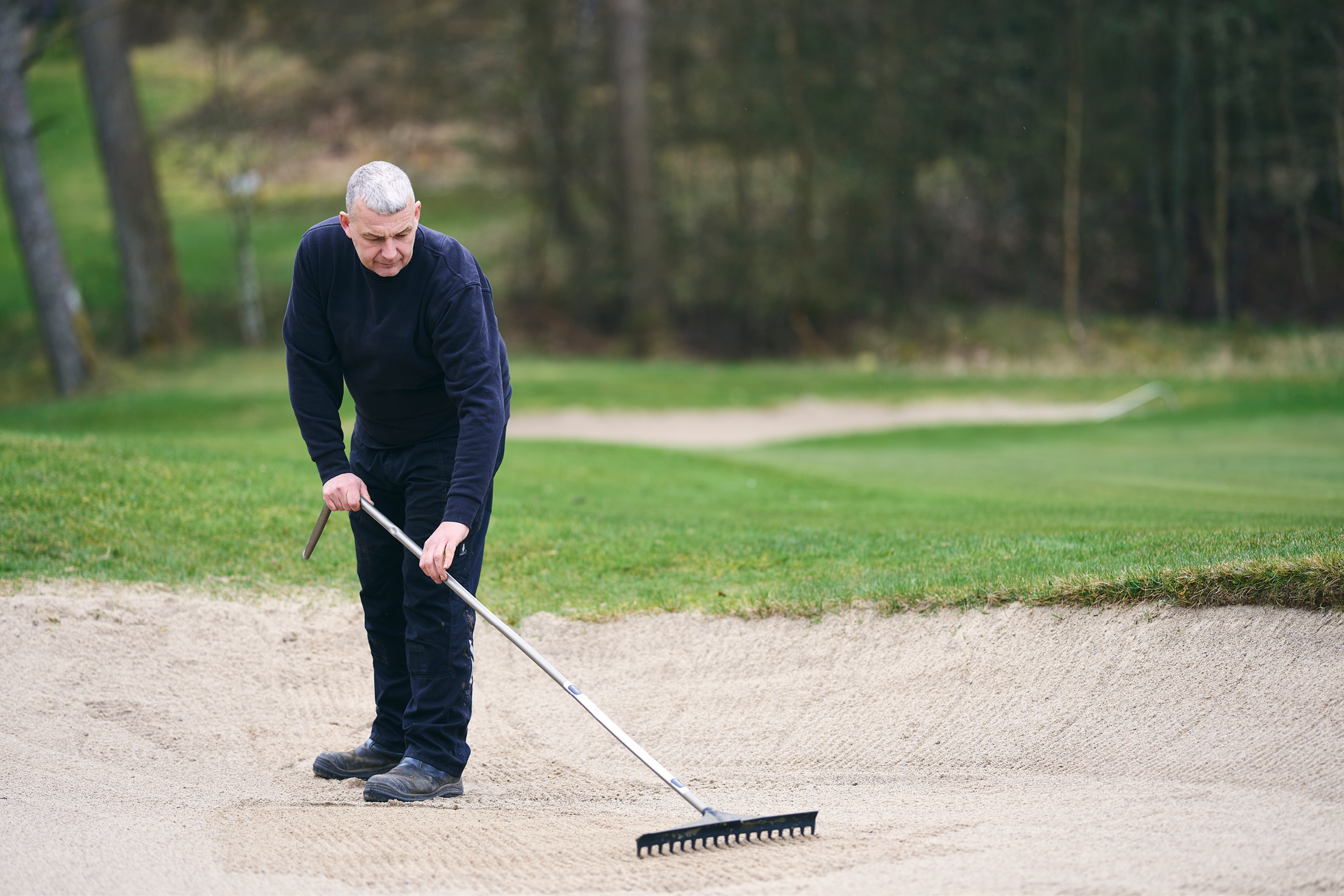 Sand og grus - sand til golfbaner